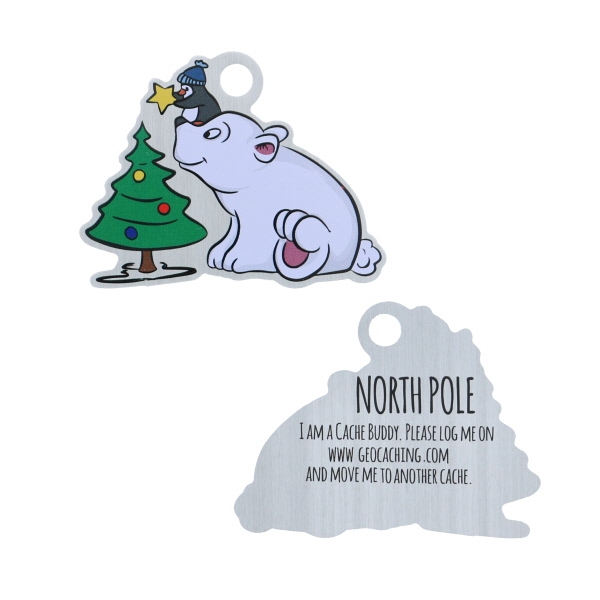 North Pole Travel Tag